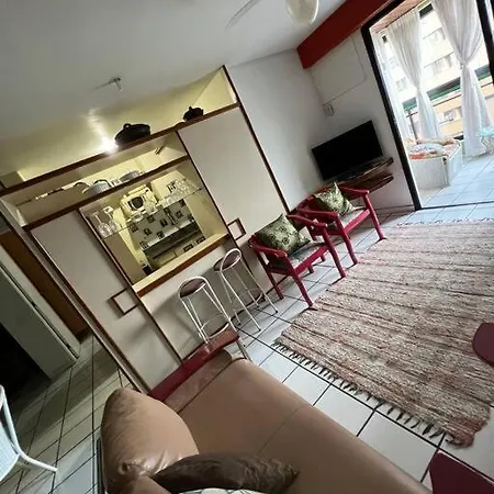 Apart Hotel Quarto E Sala Mobiliado Na Enseada Do Sua Vitória Exterior foto