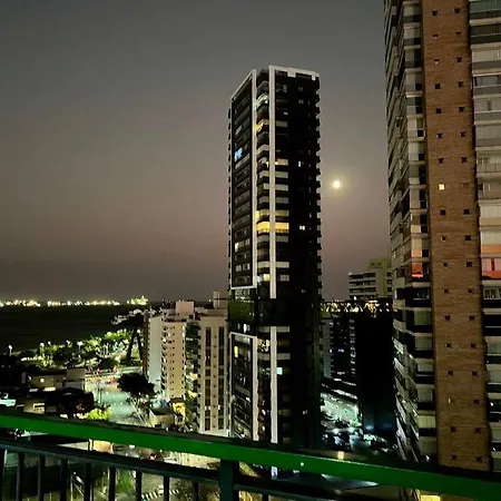Apart Hotel Quarto E Sala Mobiliado Na Enseada Do Sua Vitória Exterior foto
